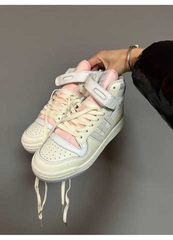 КРОСІВКИ ЖІНОЧІ ADIDAS FORUM 84 HIGH CREAM PINK АДІДАС ФОРУМ 84 No Brand рожеві демісезони (368862033)