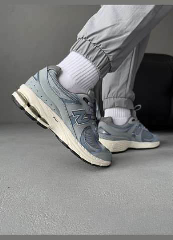 Блакитні Осінні кросівки чоловічі new balance 2002r blue | нью беланс 2002r сині No Brand