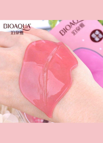 Маска патчи для губ с коллагеном Collagen Nourish Lips Membrane 8 г Bioaqua (317276013)