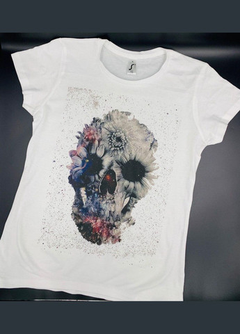 Футболка YOUstyle Skull 0054 Gildan (279541013)