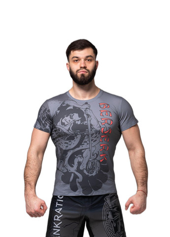 Темно-серая футболка samuray dark grey (ts1902b) Berserk Sport