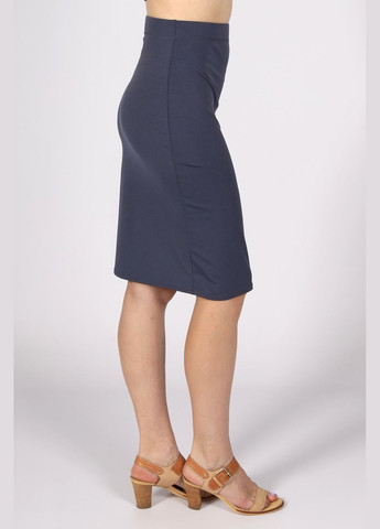 Стильна, обтягуюча трикотажна жіноча спідниця-олівець по коліно. Чорна No Brand (321964635)