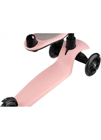 Триколісний самокат Alamo Рожевий (ALAMO-125-PINK) Miqilong (360421832)