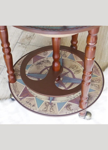 Глобус бар напольный карта мира элитный подарок руководителю| Диаметр сферы 33 см Handmade 33001N (345646758)