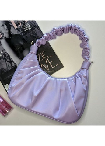 Женская сумка-багет со сжатой ручкой бежевого цвета. No Brand (362588216)