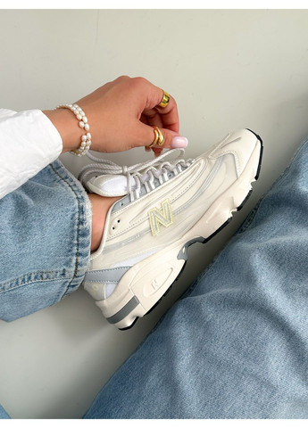 Кросівки жіночі і чоловічі New Balance 100 Aimе Leon Dore Cream | Нью Беланс 100 білі No Brand білі демісезони (350936269)