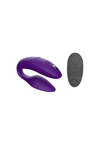 Смарт вибратор для пар для клитора пениса и точки G SYNC 2 фиолетовый We-Vibe (382844774)