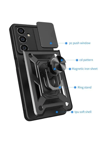 Ударостійкий чохол Camshield Serge Ring для Samsung Galaxy M34 5G Epik (296721079)