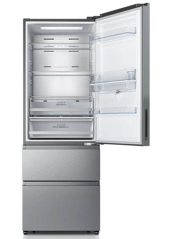 Холодильник RT641N4WIE1 (BCD456WYR) (6895807) трикамерный Hisense