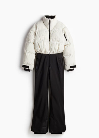 Комбінезон H&M однотонний світло-бежевий кежуал