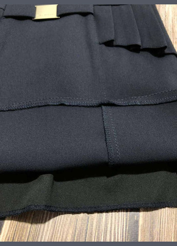 Демисезонный сарафан школьный с баской Suzie