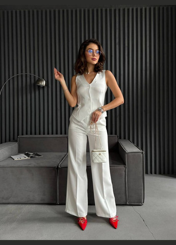 Женский костюм с жилеткой No Brand (322469322)