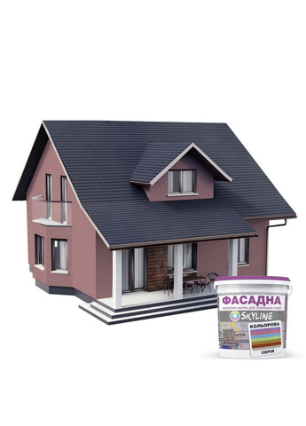 Краска фасадная акрил-латексная 3020-R 5 л SkyLine (289364681)