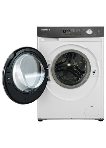 Прально-сушильна машина BD-D802HVOW фронтальна, 8(5)кг, 1400, A, 60см, дисплей, пара, інвертор, Hitachi (365291367)