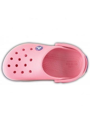 Розовые кроксы kids crocband clog peony pink j1-32.5-20.5 см 204537 Crocs