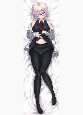 Дакімакура 150 х 50 см Мач Кюрішляйхт Mash Kyrielight обіймашка двосторонні подушки зі знімною Viva (346057941)