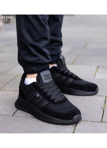 КРОСІВКИ ЖІНОЧІ ADIDAS ALL BLACK АДІДАС No Brand чорні демісезони (368867321)