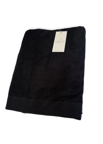 Рушник Maison Dor Artemis Black мікрокоттон 50-100 см чорне Maison D'or чорний