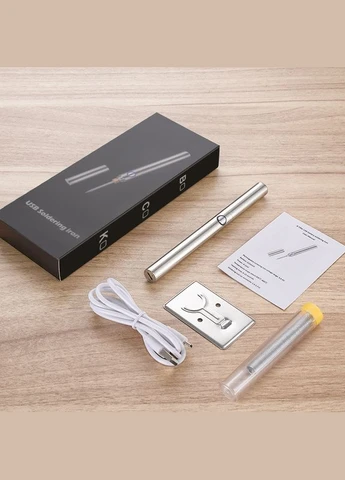 Акумуляторний паяльник 15W з трьома жалами Silver Evot (302974792)