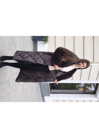 Темно-коричневое зимнее Пальто MN