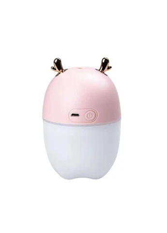 Зволожувач повітря Оленятко 220ml Рожевий HPBH17202P Happy Life (369654165)