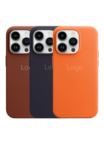 Чехол Leather Case with MagSafe для iPhone 15 Pro Max Цвет Indigo Blue No Brand Apple iPhone 15 Pro Max 2023 (336150834)