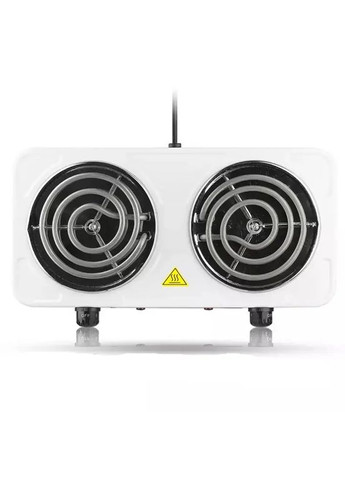 Плита двухконфорочная электрическая кухонная 8020B настольная переносная электроплита спиральная RAF (306447801)