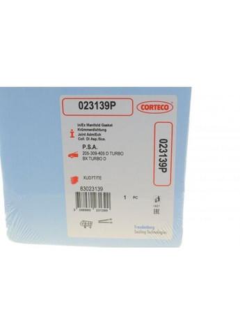 Ущільнювач колектора випускного (023139P) Corteco (368131708)