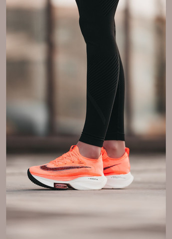 Кросівки жіночі Nike Air Zoom Alphafly orange white | Найк Аір Зум Алфафлай помаранчеві білі No Brand помаранчеві демісезони (315761828)