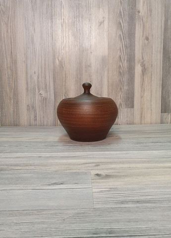 Горшочек для запекания 1,1 л., из красной глины No Brand (329408494)