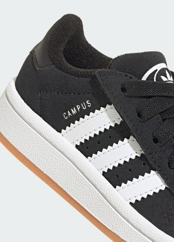 Черные всесезонные кроссовки campus 00s comfort closure elastic lace adidas