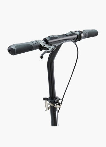 Двухколесный Самокат C900 Ростом от 1,45 до 1,95м с Ручным Тормозом и Амортизатором Серый Oxelo (335052403)