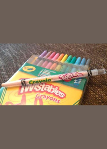 Восковой мел Twisables, 12 шт. () Crayola 52-8530 (335030008)