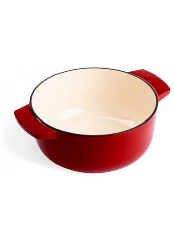 Кастрюля чугунная с крышкой 3,3л Красная (CC006057-001) KitchenAid чавунна з кришкою 3, 3 л Червона (368764013)