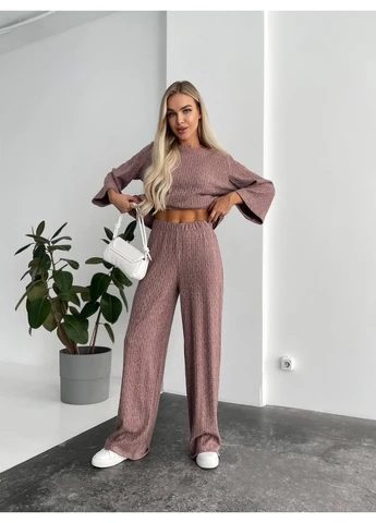 Жіночий прогулянковий костюм вільного крою Fashion (382027781)