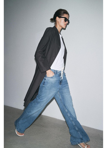 Джинси Relaxed широкі Zara - (371813746)