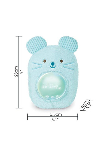 Музична іграшка-нічник Мишеня блакитний (E0113) Hape (331174144)