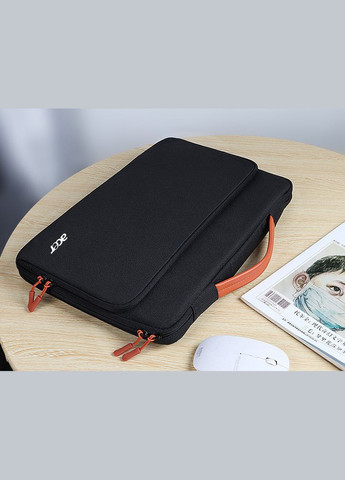 Сумка-чохол для ноутбука 16" або документів протиударна Чорна ( код: IBN046B5 ) Digital (325861915)