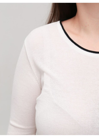 Лонгслив-сетка белый женский прямой Karon (361267824)