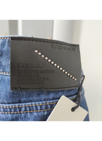 Джинсы женские МОМ хлопок свободные 28 синие LDM - (350349476)