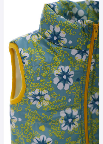 Жилетка для дівчинки на флісі в зелену зірку 92 см (43238) BABYKROHA (297200697)