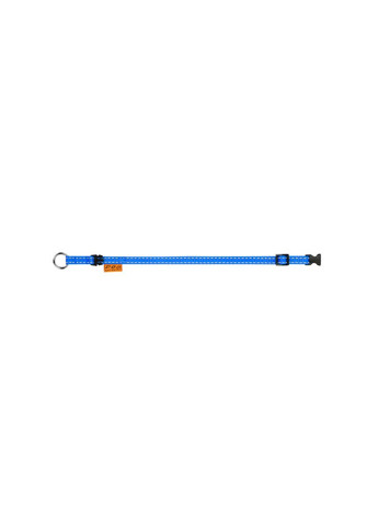 Нашийник нейлоновий регульований 10 мм/20-30 см Блакитний Dog Extreme (279564777)