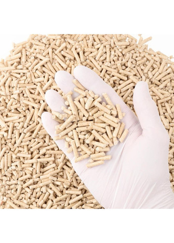 Гранулированные опилки в клетку универсальны для грызунов и птиц 2 кг (4820282190277) Woopsy (362700817)