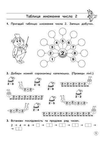 Тренажер з математики. Таблиця множення АССА (370057796)