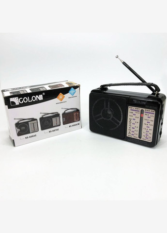 Портативний Радіоприймач всесвітній RX-607 AC, Переносний приймач fm am, FM-приймачі Golon (372908455)