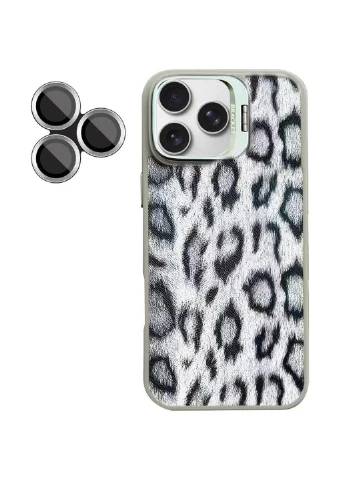 Чехол TPU+PC Wild Leopard with MagSafe and Lens для Apple iPhone 15 Pro Max (6.7") Epik (388522059)