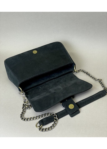 Сумка жіноча з натуральної італійської замші з металевим ланцюжком Bella Bertucci Кросбоді (351503973)