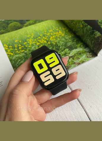 Смарт Годинник T800 pro max зі змінним ремінцем чорний бездротова зарядка пульсометр Smart Watch (334314652)