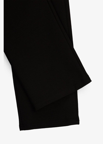 Черные спортивные демисезонные брюки No Brand