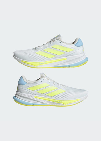 Белые летние кроссовки supernova ease adidas